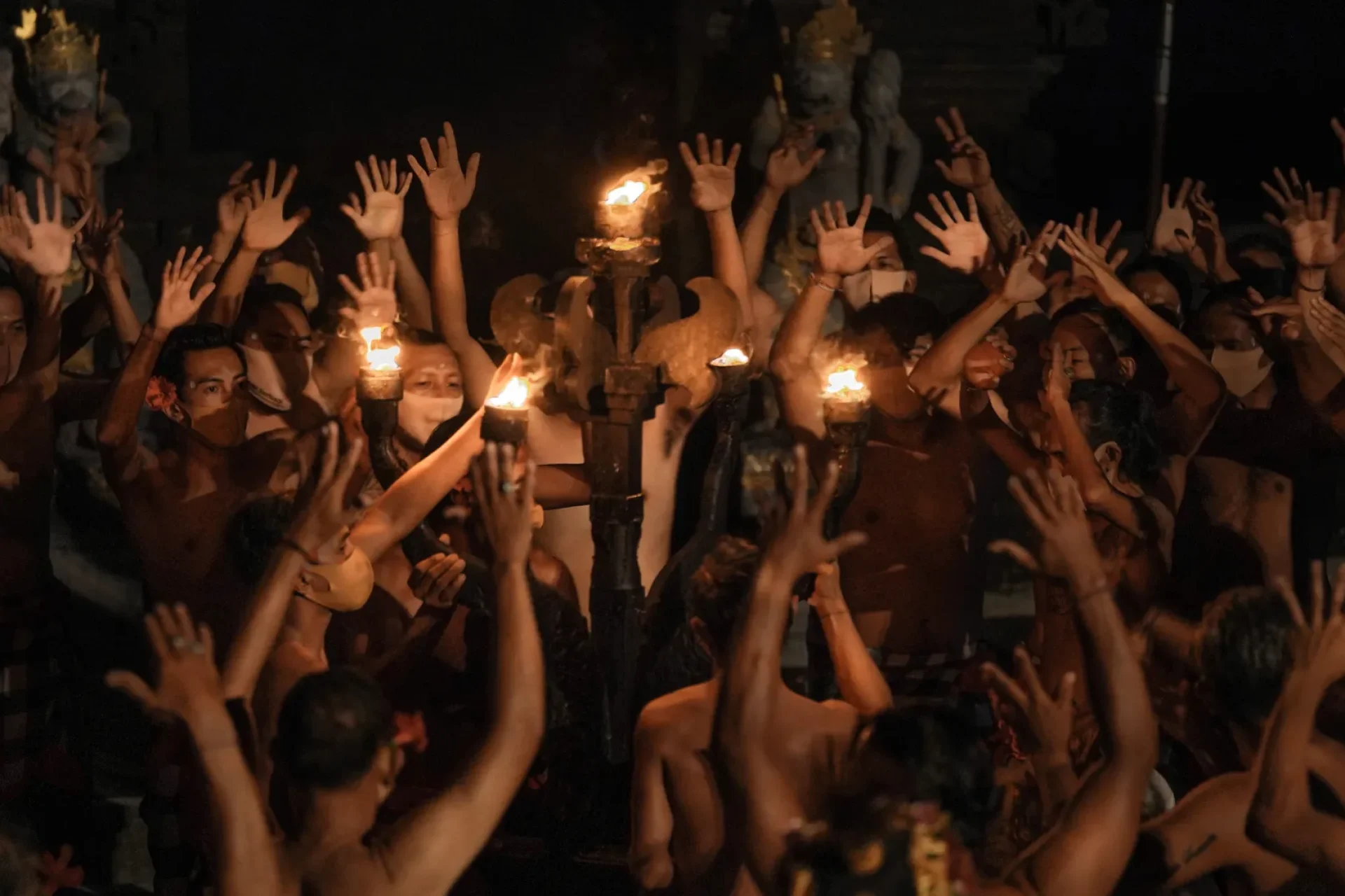 Kecak Dance and Uluwatu Temple Sunset View